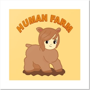 Human farm Posters and Art